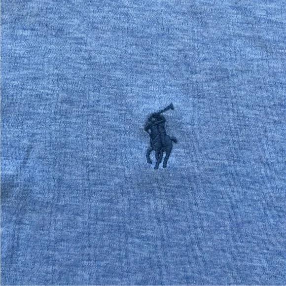Light Blue Polo Ralph Lauren Polo Shirt (XL) - Picture 8 of 11